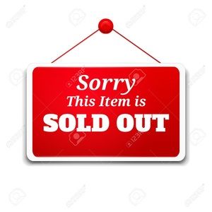 Everything after this is SOLD OUT!